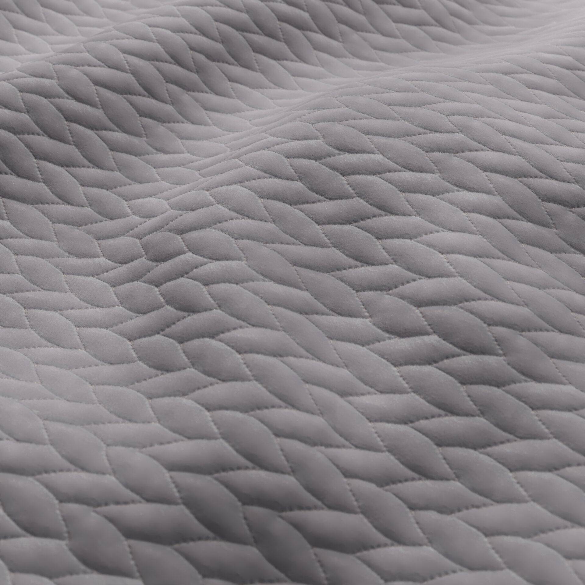 Draperie catifea Quilvet Lea 08 Cloud