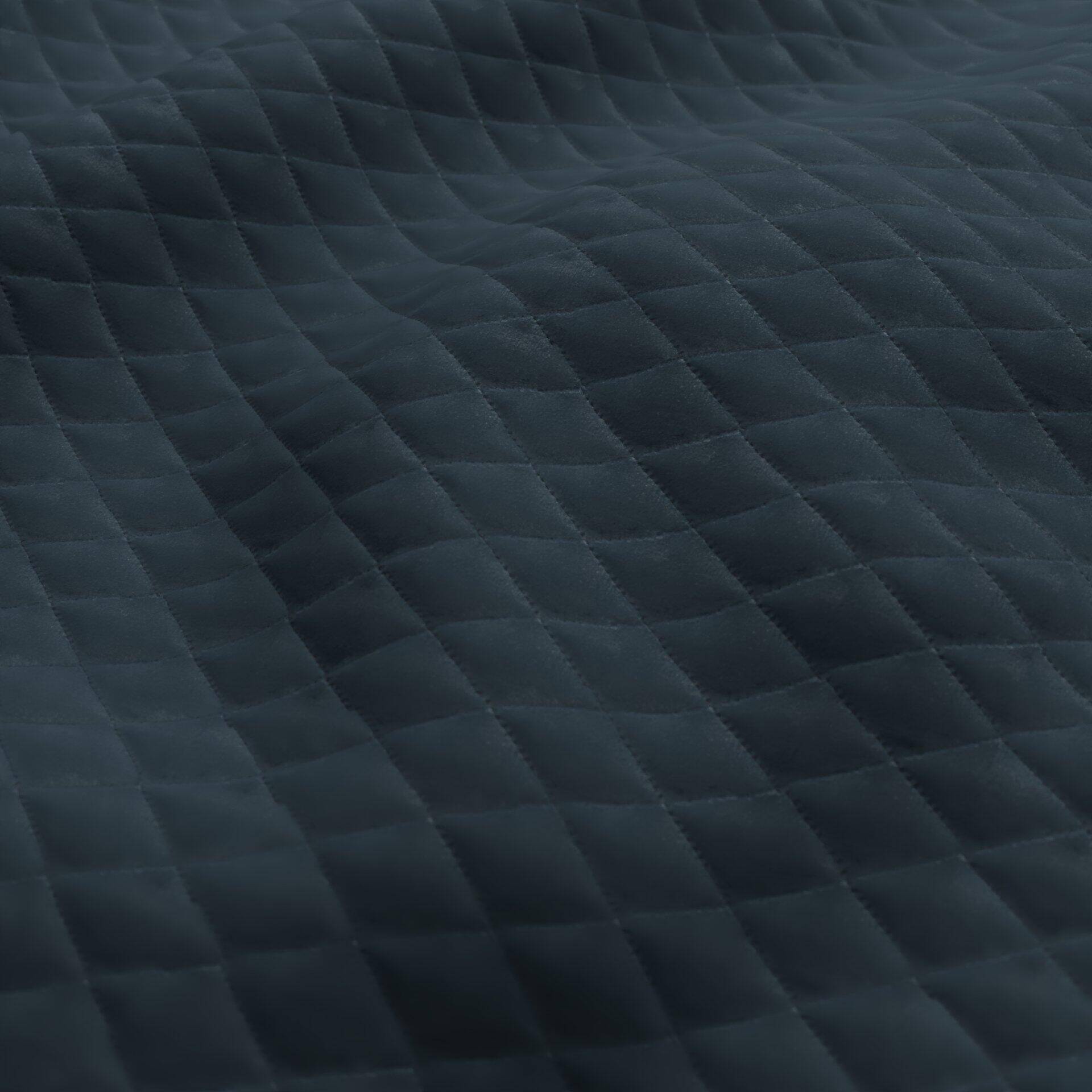 Draperie catifea Quilvet Pia 13 Ocean