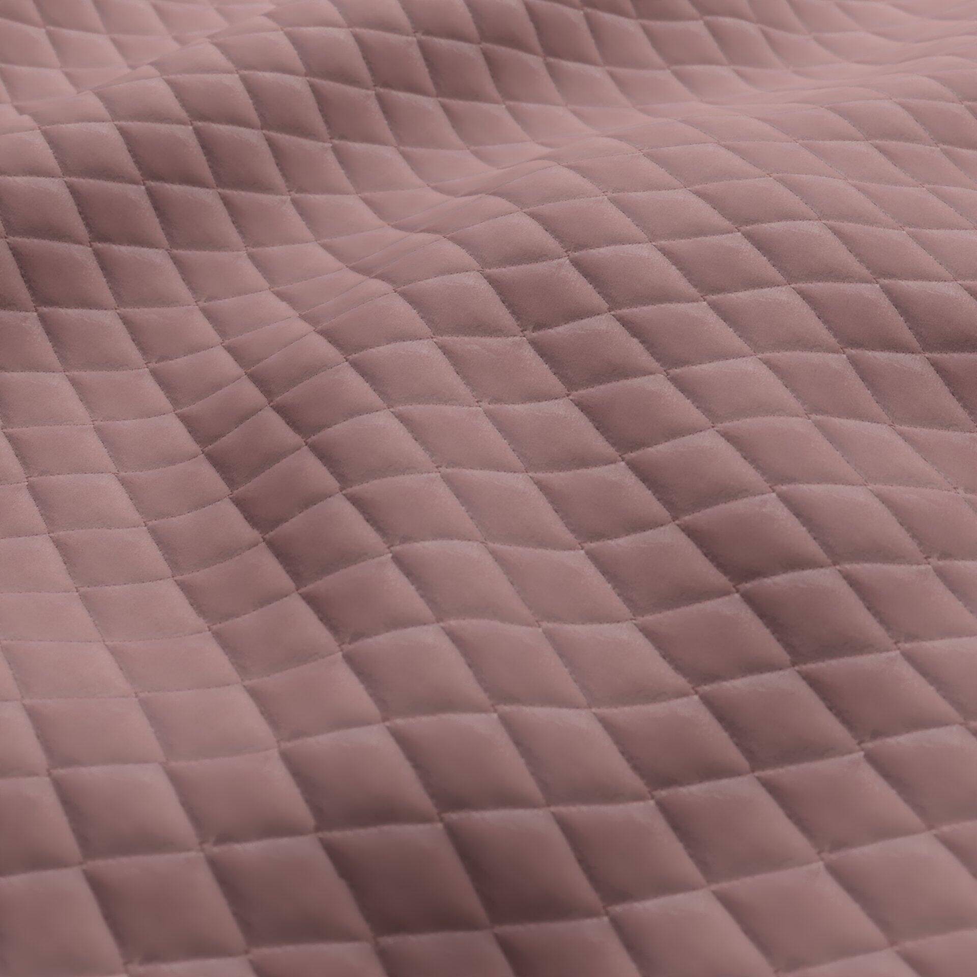 Draperie catifea Quilvet Pia 16 Powder