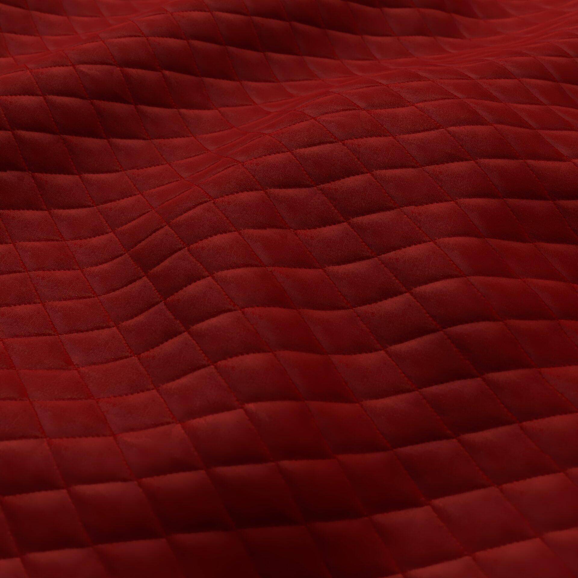 Draperie catifea Quilvet Pia 19 Redwood