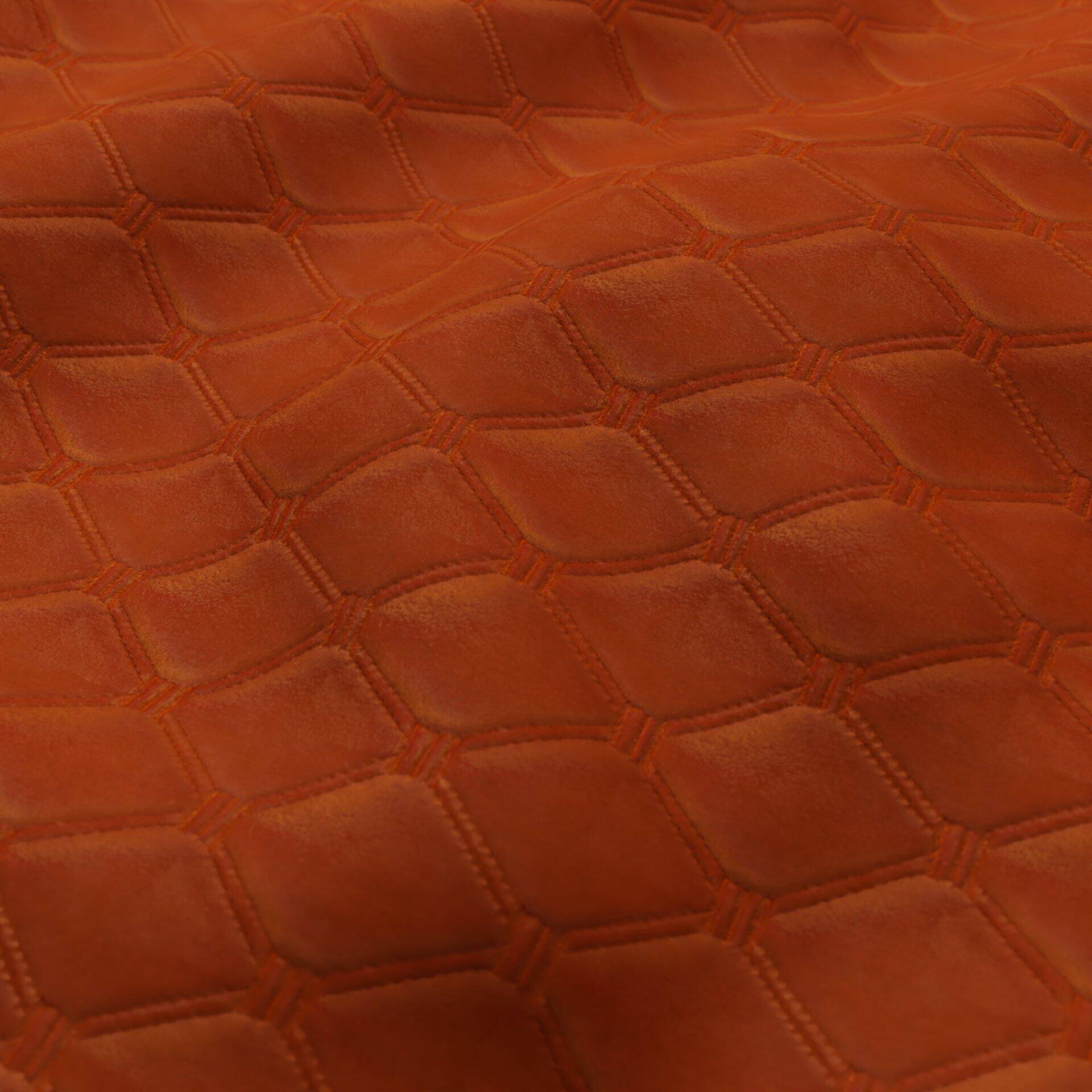 Draperie catifea Quilvet Tia 21 Cognac