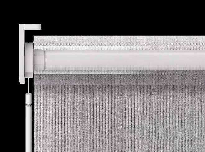 Rulou textil cu mecanism cu arc