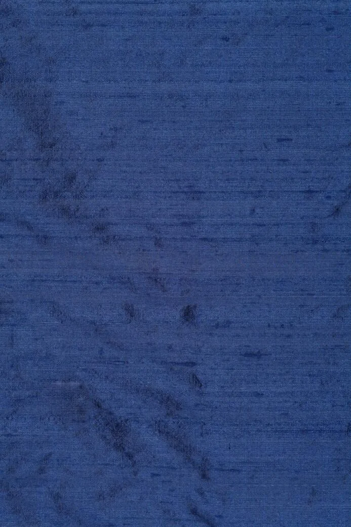 Draperie din mătase naturală Luxury 097 Indigo