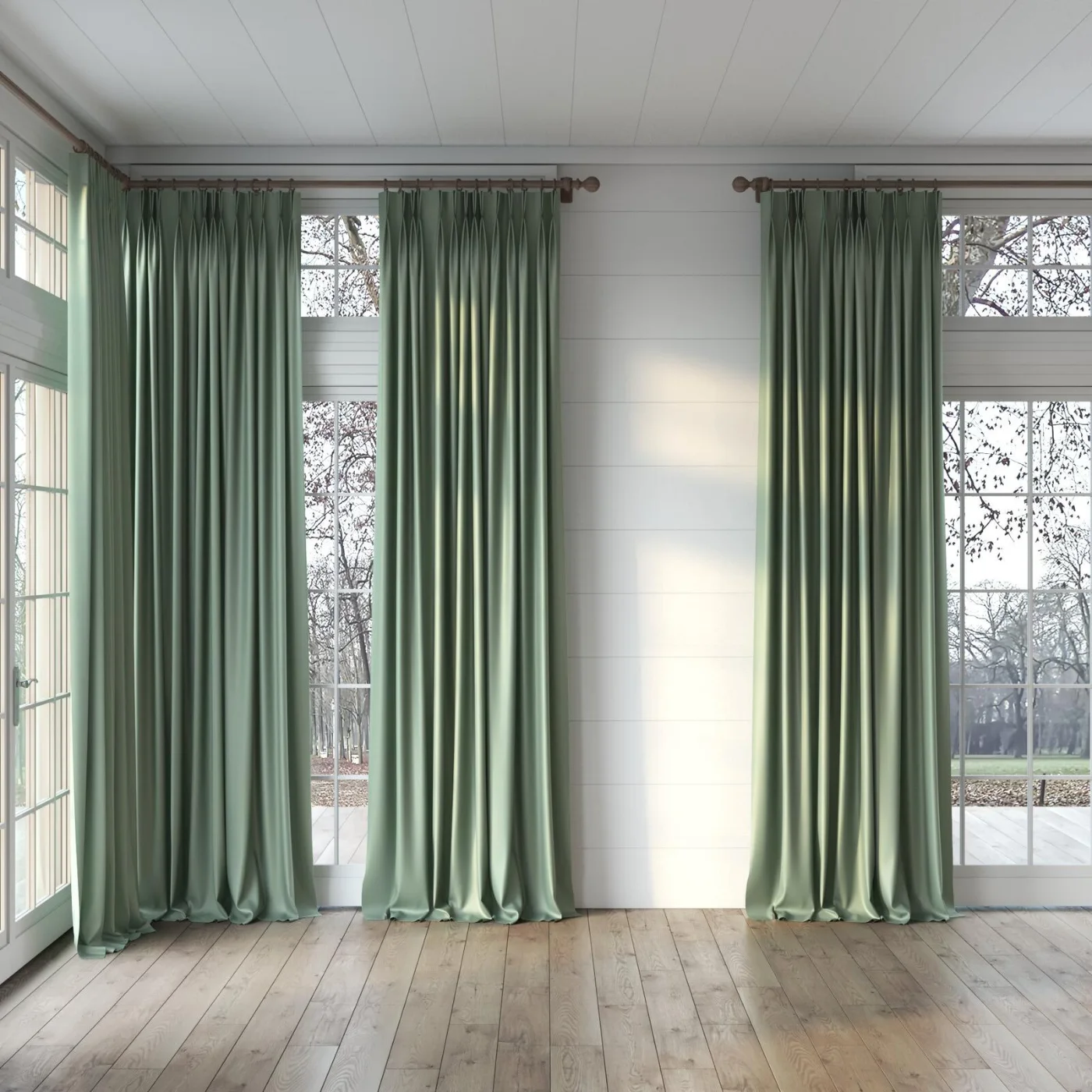 Draperie blackout Grand Noir 19 Watercress, pe galerie