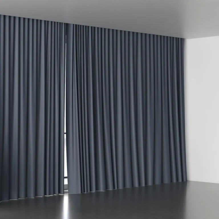Draperie blackout Knockout 16 Marine, de la tavan la pardoseală