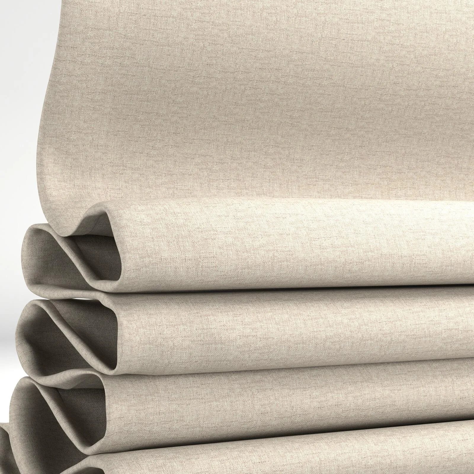 Falduri wave la draperia blackout Shadowmax bej, de aproape