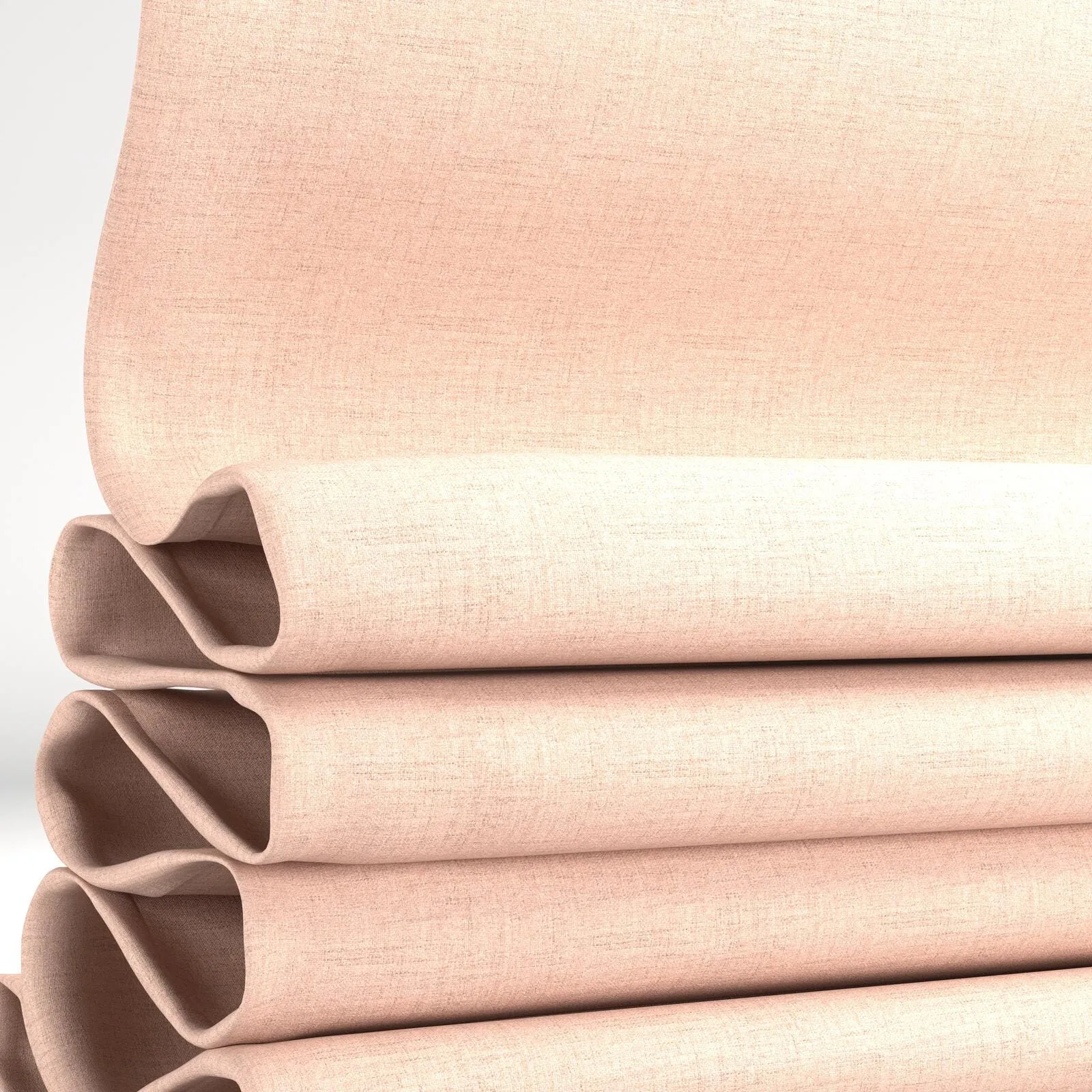 Falduri wave la draperia blackout Shadowmax roz, de aproape
