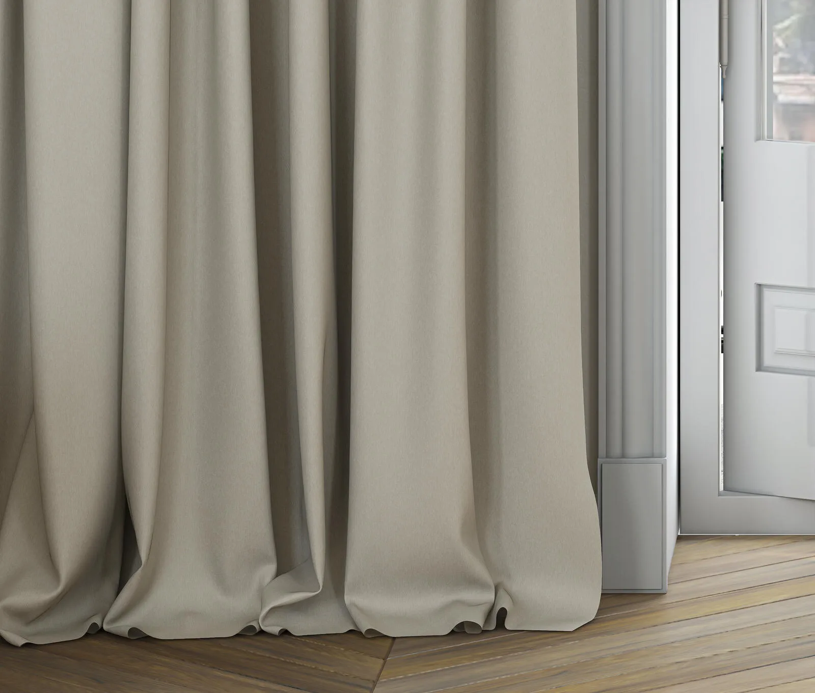 Draperii blackout Stellar într-un interior amenajat