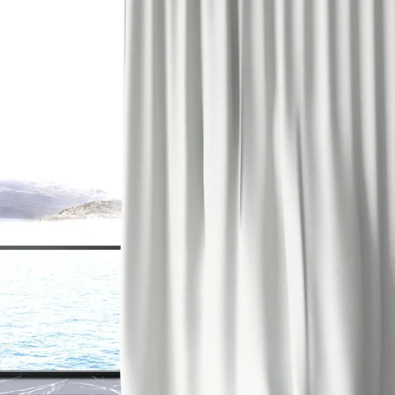 Falduri la draperia blackout Stonewall, de aproape