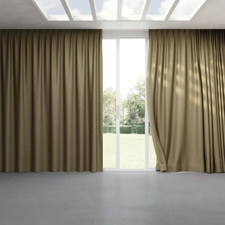 Draperie Bronco 05 Dune*, cu pliuri