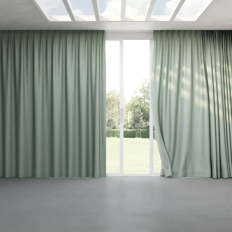 Draperie Bronco 85 Duckegg*, cu pliuri