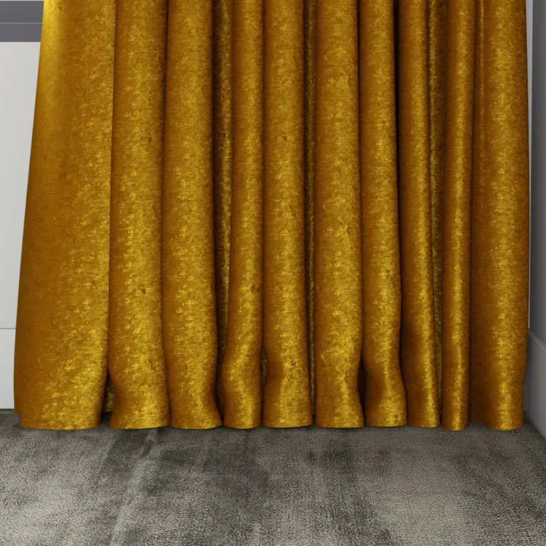 Draperie din catifea Showtime Actor 06 Nugget, la fereastră