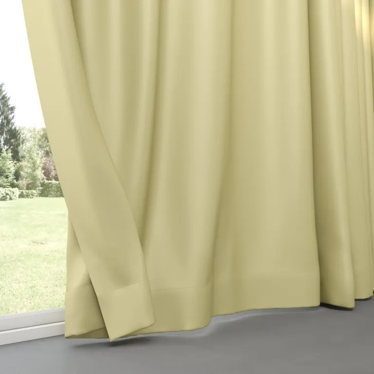 Draperie din catifea South Face 111 Sage, cu pliuri
