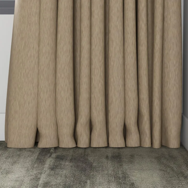 Draperie din catifea Tuxedo 12 Linen, la fereastră