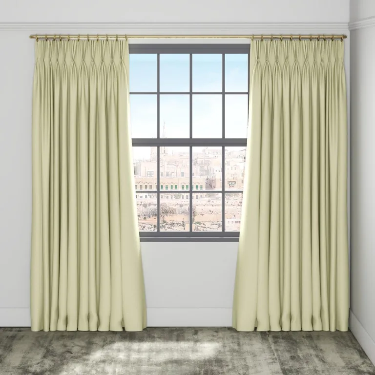 Draperie Cyborg 16 Pear, la fereastră