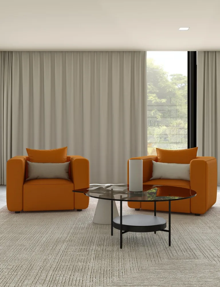 Draperii Cyborg într-un interior amenajat