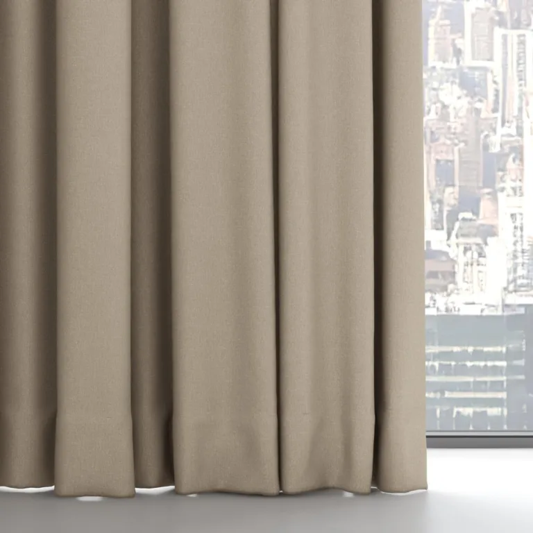 Falduri la draperia Kanvas, de aproape