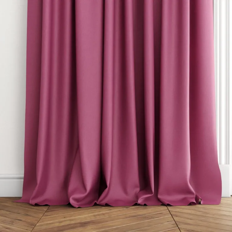 Draperie Kanvas 31 Peony, lăsată pe pardoseală