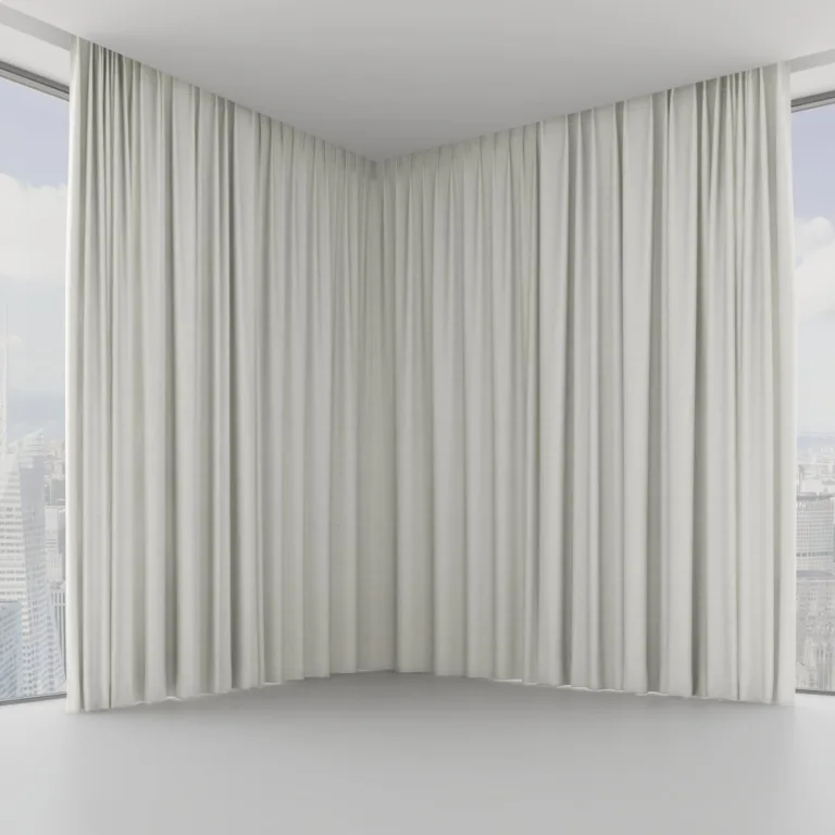 Draperie Keystone 05 Mist, pe șină ascunsă în tavan