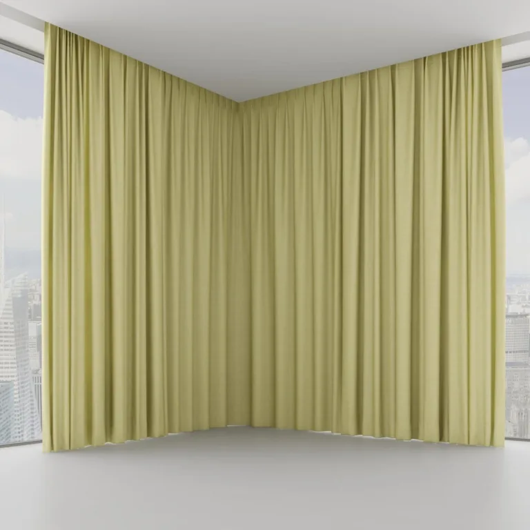 Draperie Keystone 30 Linden, pe șină ascunsă în tavan