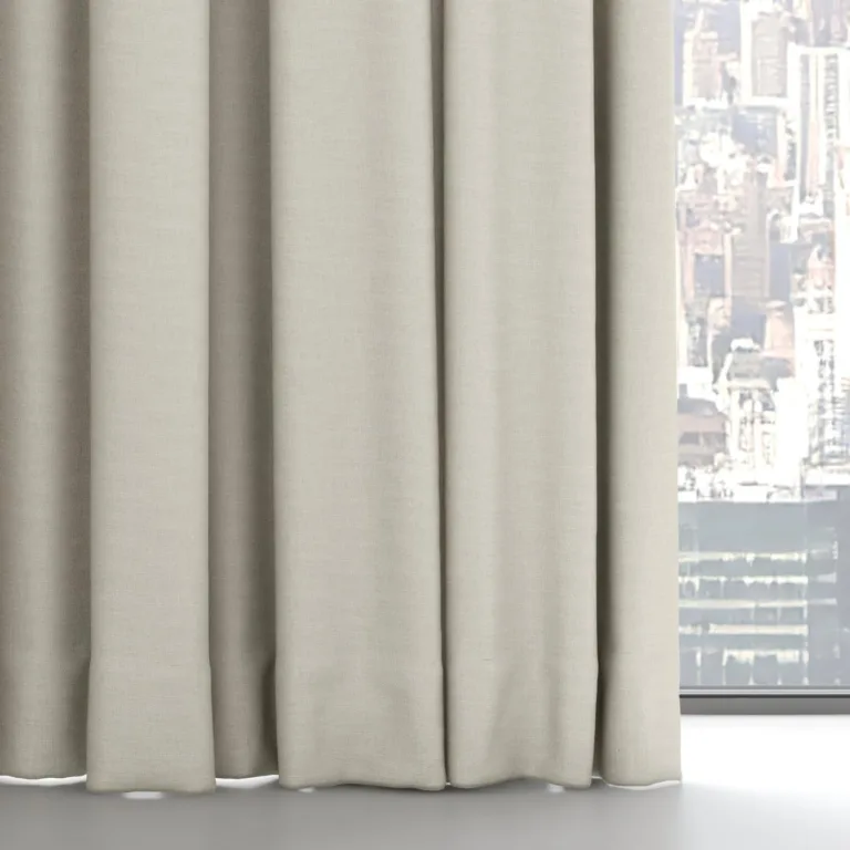 Draperie Mex 23 Linen, pe șină ascunsă în tavan