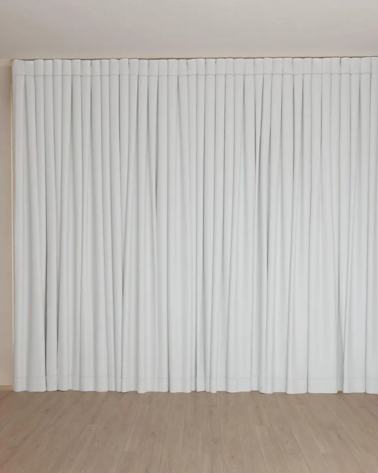 Draperie Mex 25 Cream, cu falduri wave