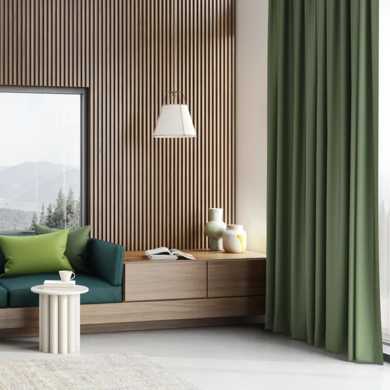 Draperii Mex într-un interior amenajat