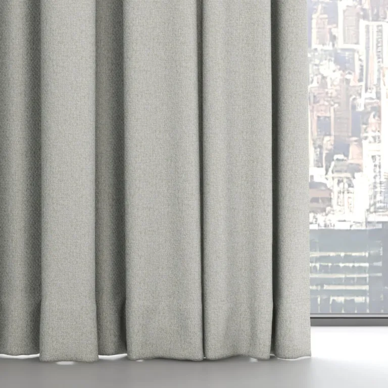Draperie Mikado 05 Mint, pe șină ascunsă în tavan