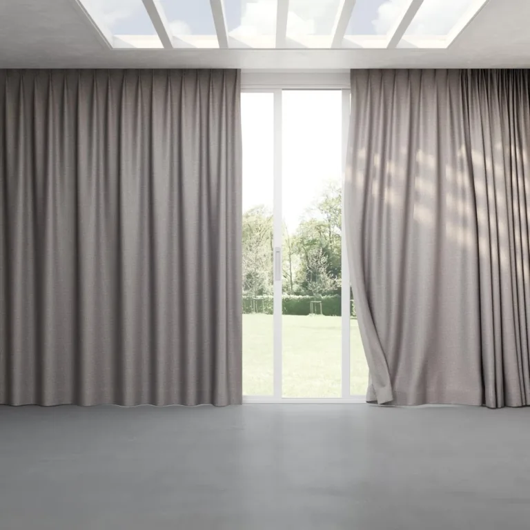 Draperie Mikado, de la tavan la pardoseală