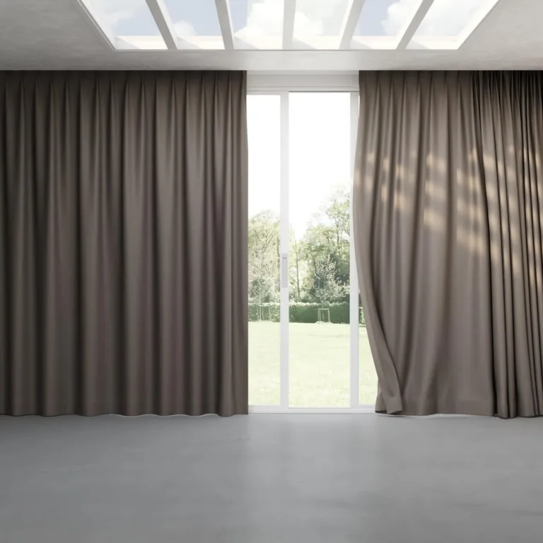 Draperie Naturama 28 Cigar, cu pliuri