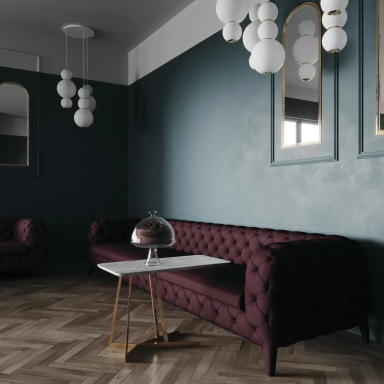 Draperii Perfecto într-un interior amenajat