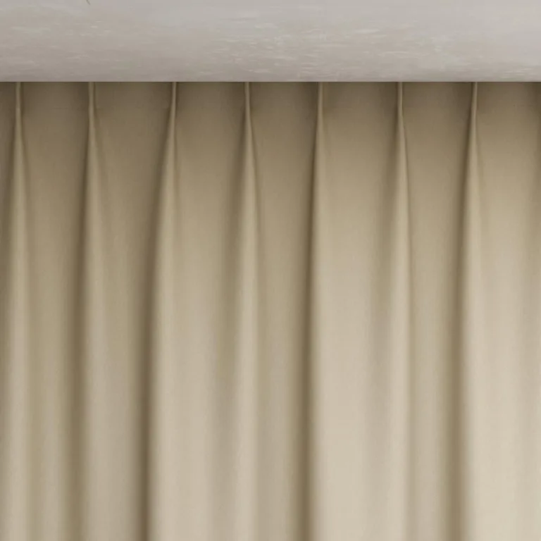 Draperie Woolskin 24 Cement, cu pliuri
