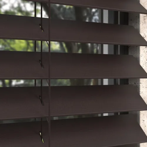 Jaluzea din lemn Classic, culoarea Ebony