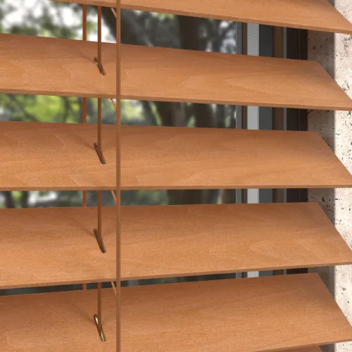 Jaluzea din lemn Classic, culoarea Maple