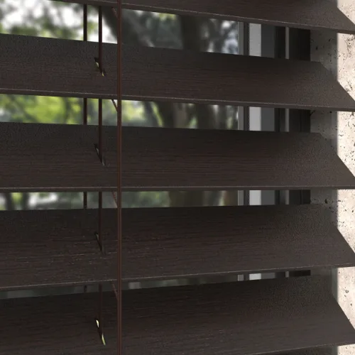Jaluzea din lemn Elegant, culoarea Ebony