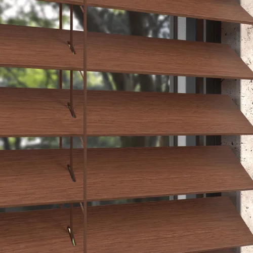 Jaluzea din lemn Elegant, culoarea Rose Wood