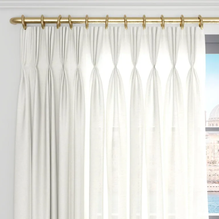 Perdea Sheer Bliss Excellence 02 Linen, la fereastră