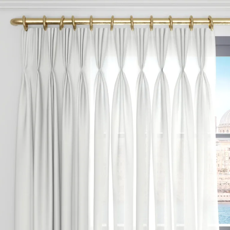 Perdea Sunlight 23 Linen, la fereastră