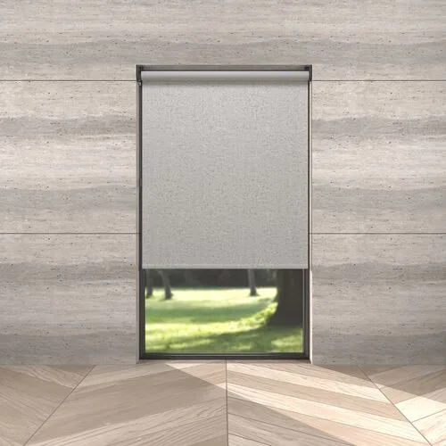 Rulou textil Venice blackout, culoarea Limestone